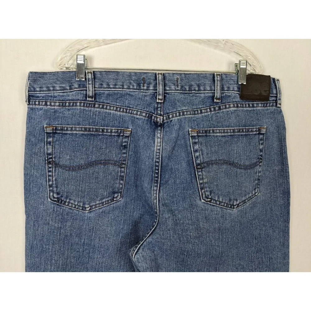 Lee Regular Fit straight leg denim men jeans 42‎ 32